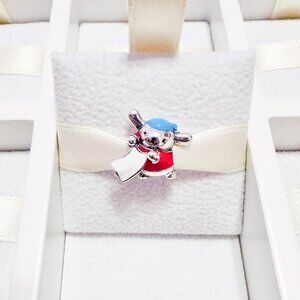 925 Sterling Silver Sanrio Pompompurin Charm Fits Pandora Bracelets And Bangles